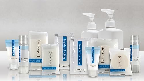 Miniatura 8 de Fresh Choice Jabón de hotel a granel, jabones de barra envueltos individualmente, artículos de tocador de tamaño mini de prueba, jabón de manos