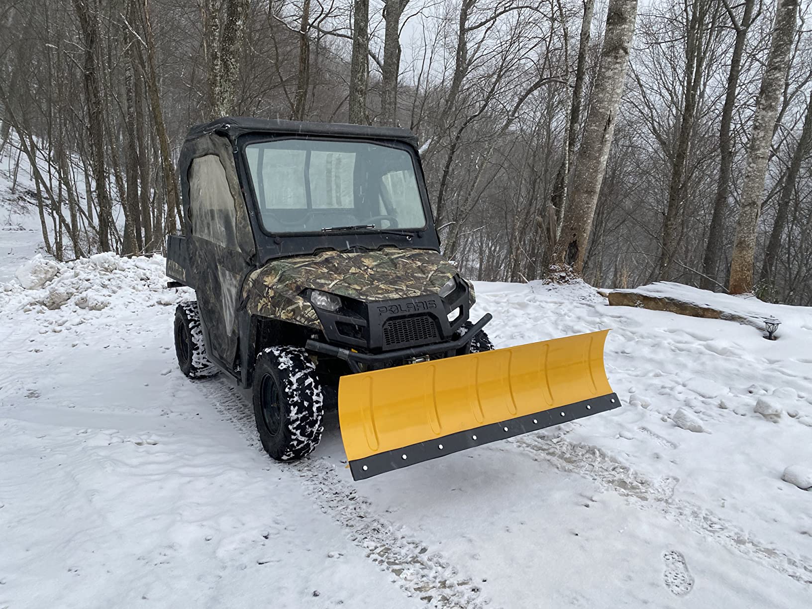 65/mo Finance Massimo Motor 60" & 72" Snow Plow Blade Push Frame