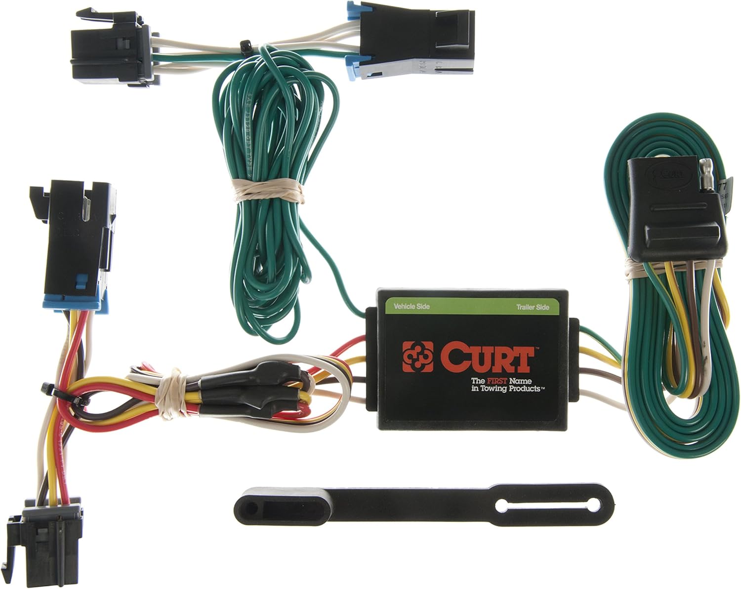 CURT Class 3 Trailer Hitch Bundle with Wiring for Chevrolet Express, GMC Savana - 13040 & 55377