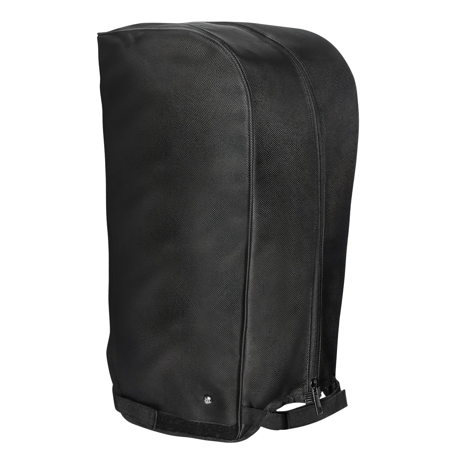 FINGER TEN Golf Bag Rain Cover Rain Hood Portable Rainproof Dustproof Waterproof Raincoat Golf Bag Protector with Zipper for Golf Bag Devices Golf Push Carts (Black)