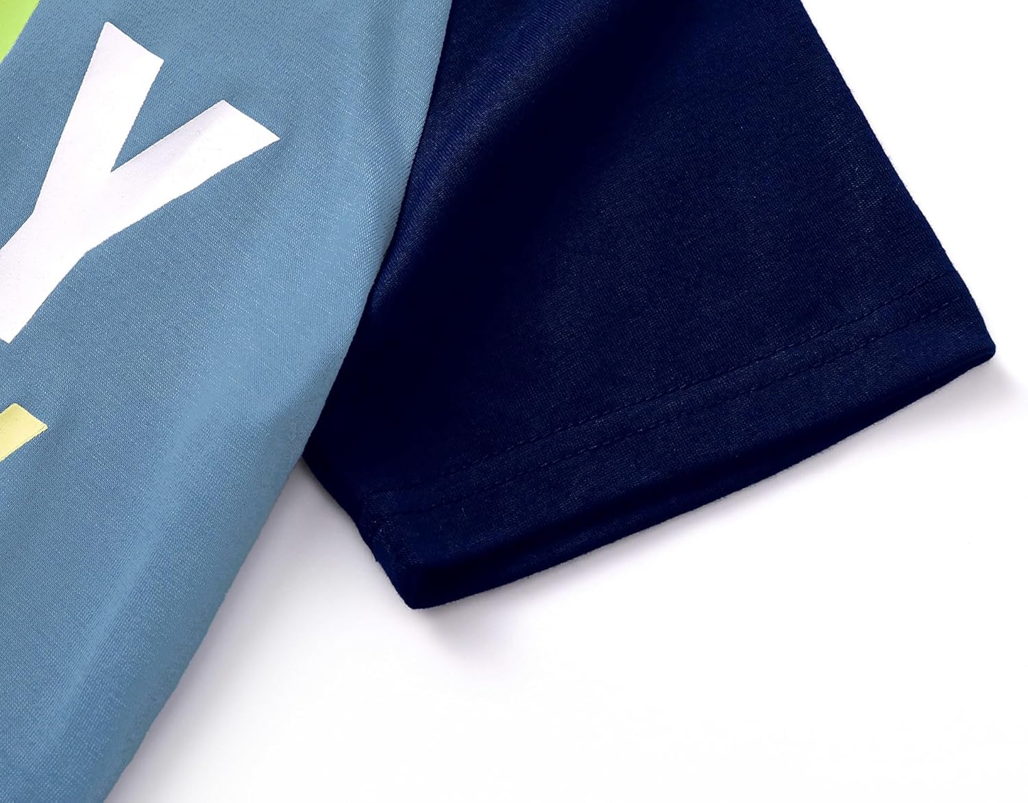 Tebbis Pajamas For Boys Fun Baseball Navy Blue Short Sleeves 2-Piece PJs Set Kid Comfy Sleepwear Size 6-18 - Image 4