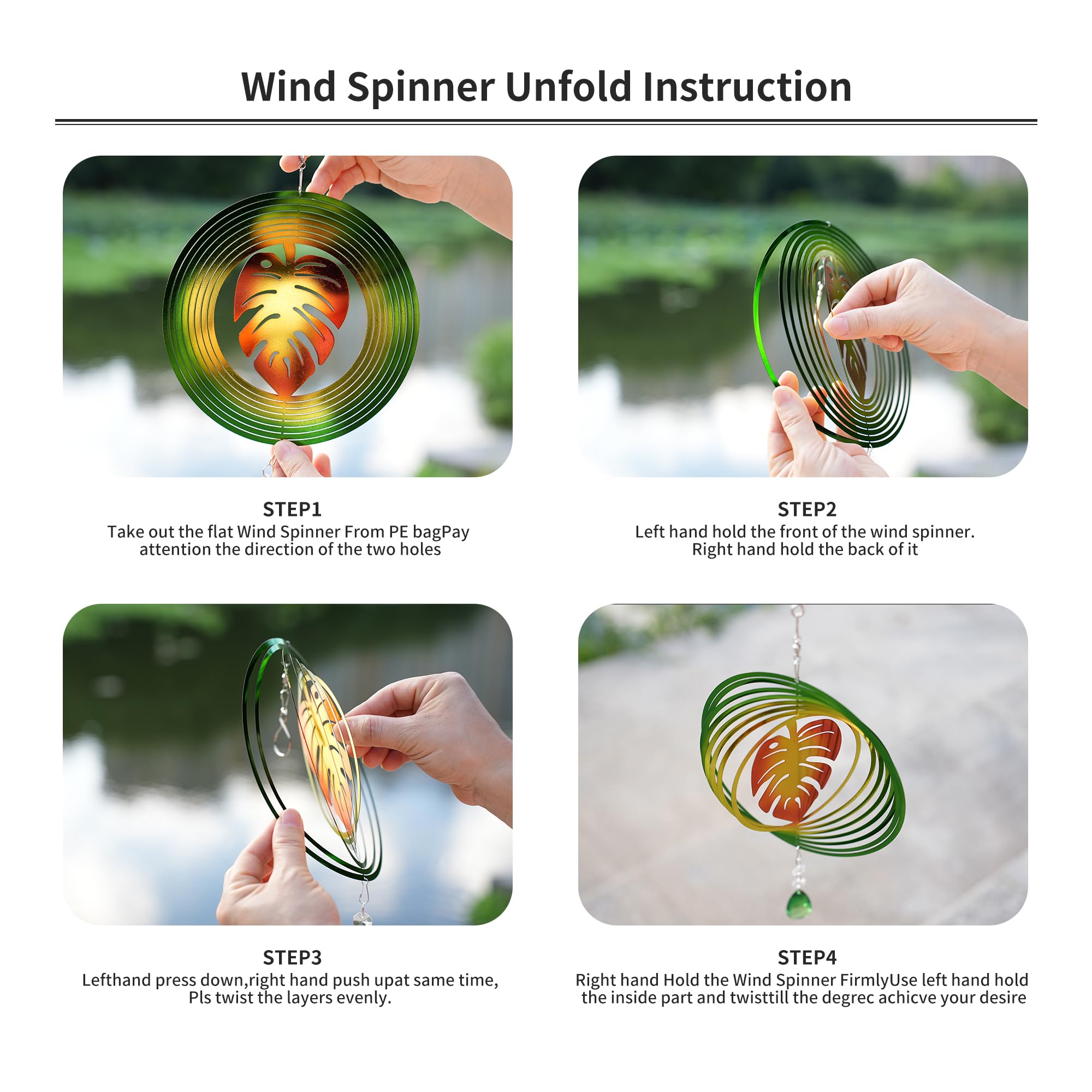 CounterArt Light Oak Round Wooden Coaster Holder Will Hold 4-4