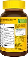 Vista 8 de Nature Made Tabletas multivitamínicas con hierro, multivitamínico para mujeres y hombres para apoyo nutricional diario, 130 tabletas, suministro