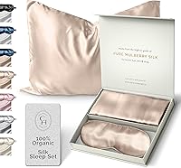 Vista 55 de FUNDA DE ALMOHADA DE SEDA DE MORERA 100% SUNDAYSILKS™, Fundas de almohada de seda para cabello y piel, Superior a la funda de almohada de satén