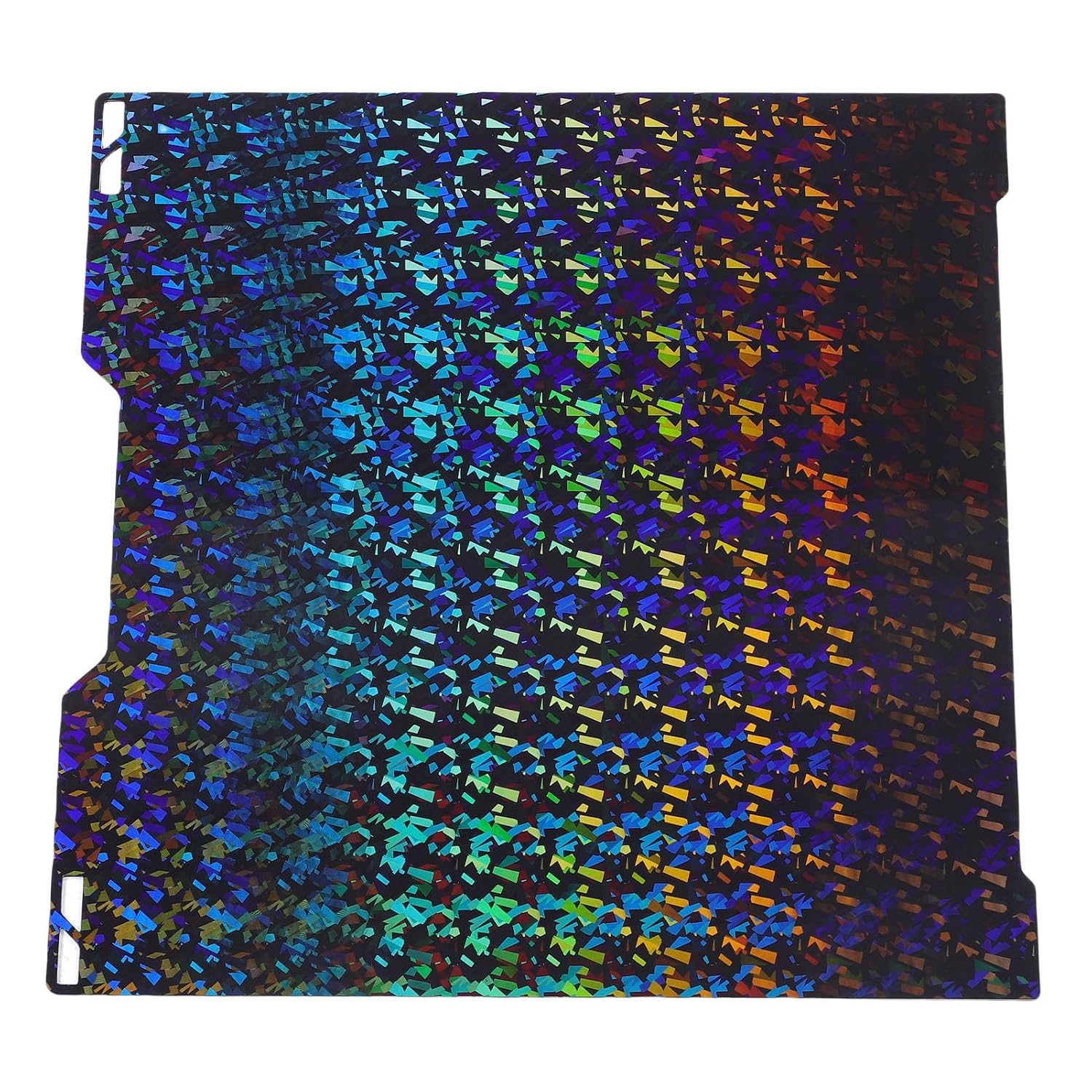 Fafeicy PEC Build Plate, for H2D 355x346mm Double Sided Flexible Heated Bed with Glossy Kaleidoscope and Confetti Texture for PLA PETG Printing