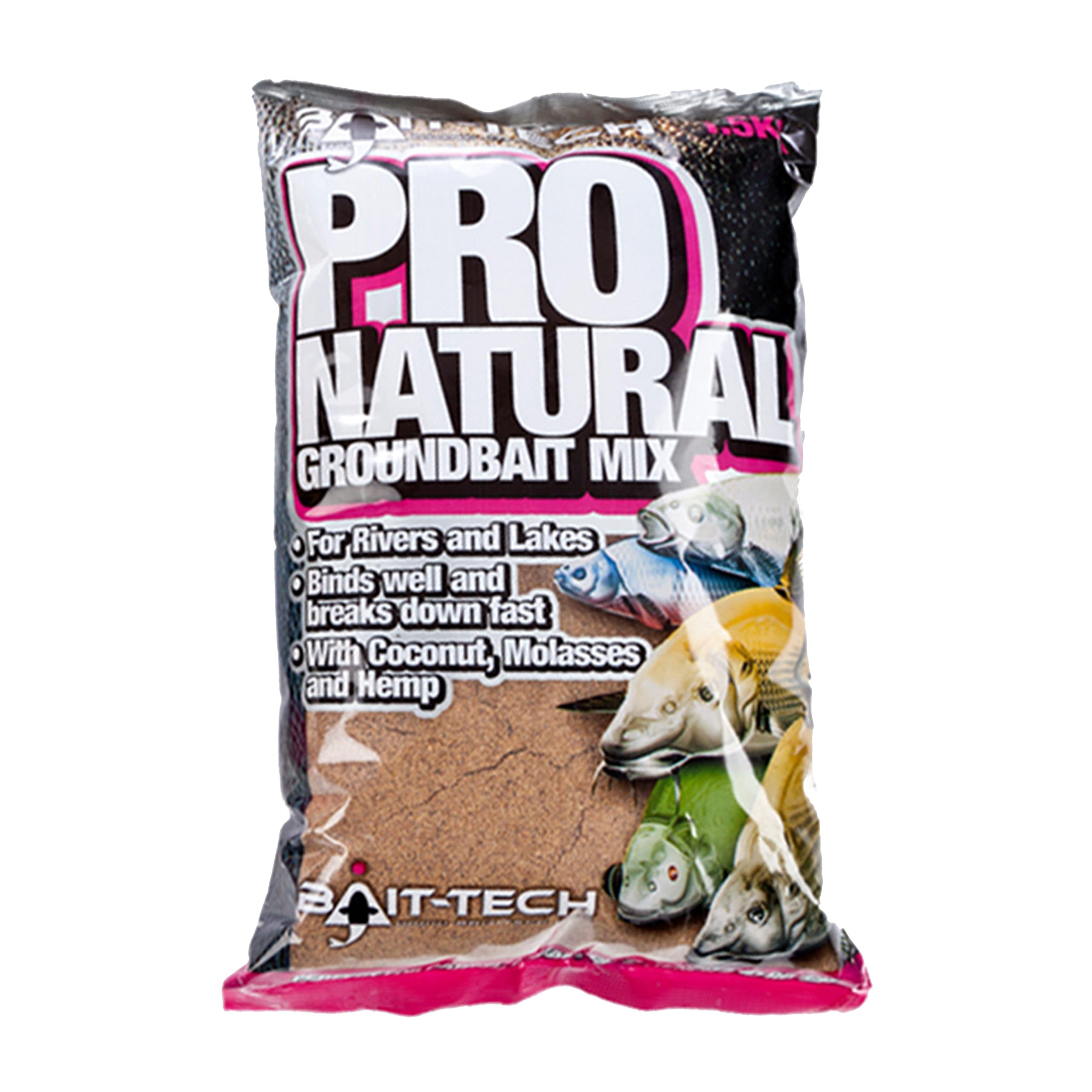 Bait-Tech Pro Natural Groundbait - All Flavours Available (Natural)