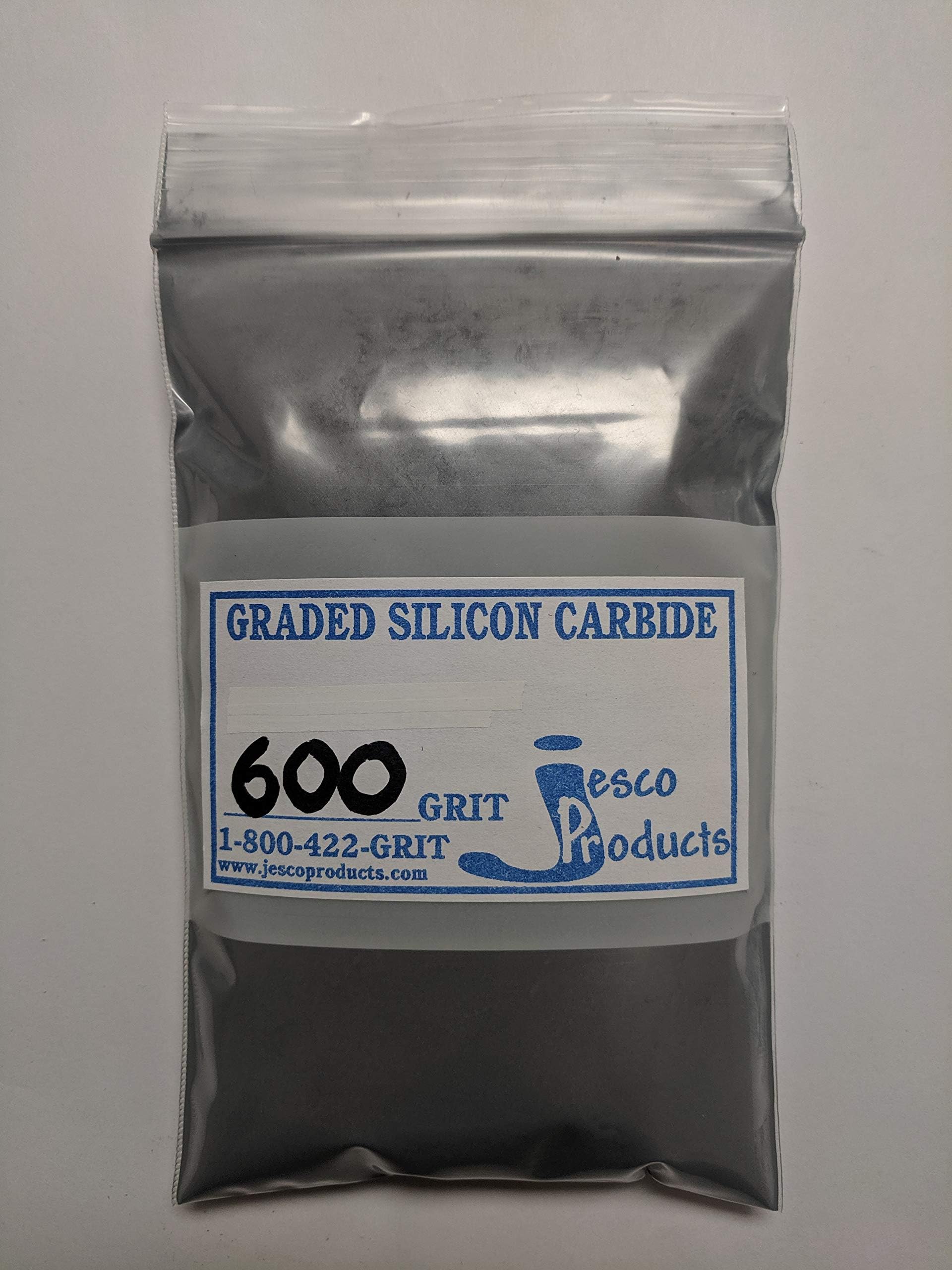 JESCO 5 lb 600 Grit Silicon Carbide. The Perfect Pre Polish. Straight Graded for Consistent Results