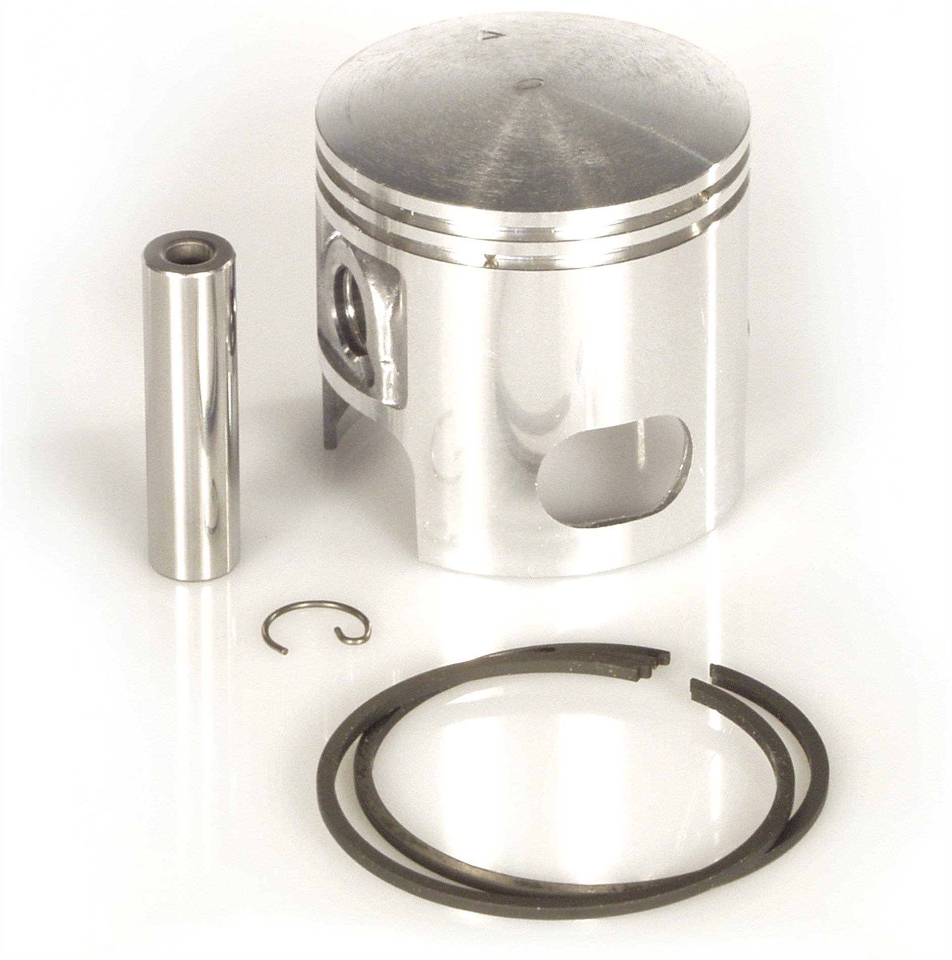 Pistone MALOSSI 68/75ccm, per articolo N. m3111667/m3112043/m3112153/m316926/m316998/m317133/m317200/m317353/317903 Ø 47,0 mm, 2 Pistone Ring (e), rettangolare Anelli del pistone, KB Ø = 12 mm,