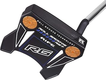Roll Groove Technology Series Right Handed RG7 Full Exotic Mallet Putter Precision Milled Face Edge and Cavity Ensures an Ideal Weight Balance Perfect for Lining Up Your Putts