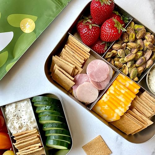 Vista 4 de Real Phat Foods - Galletas de harina de almendras y romero - Galletas keto bajas en carbohidratos y sin gluten - Paquete de 3 (romero)