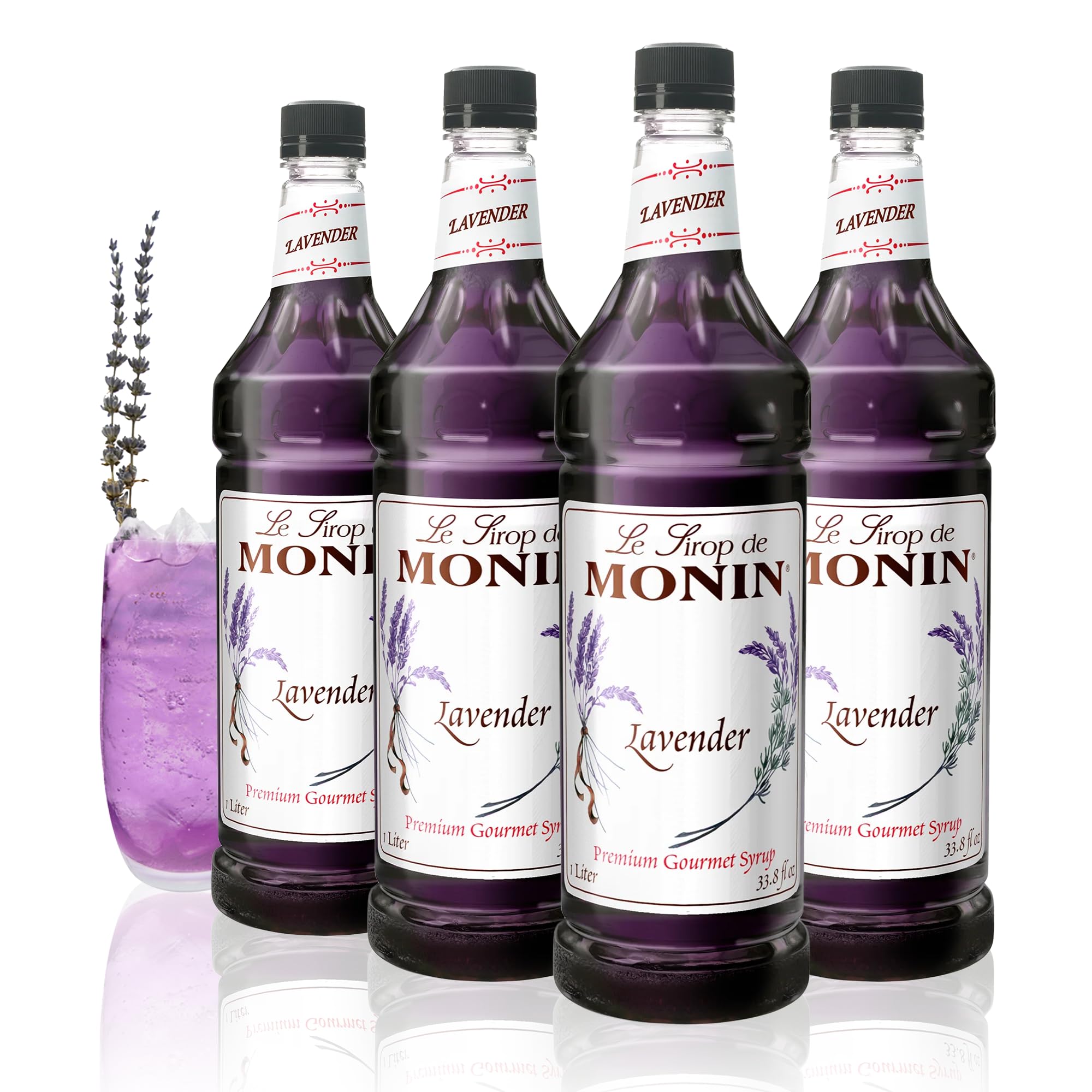 Amazon.com: Monin - Lavender Syrup | Aromatic & Floral, Premium