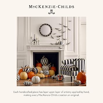 MACKENZIE-CHILDS Resin Pumpkins Set, Mini, Fall on the Farm