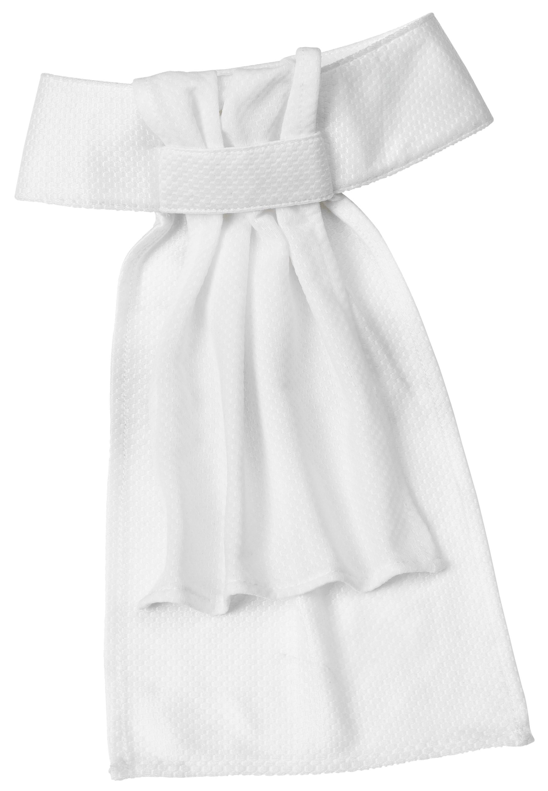 Ovation Drilex Dressage Stock Tie White XL