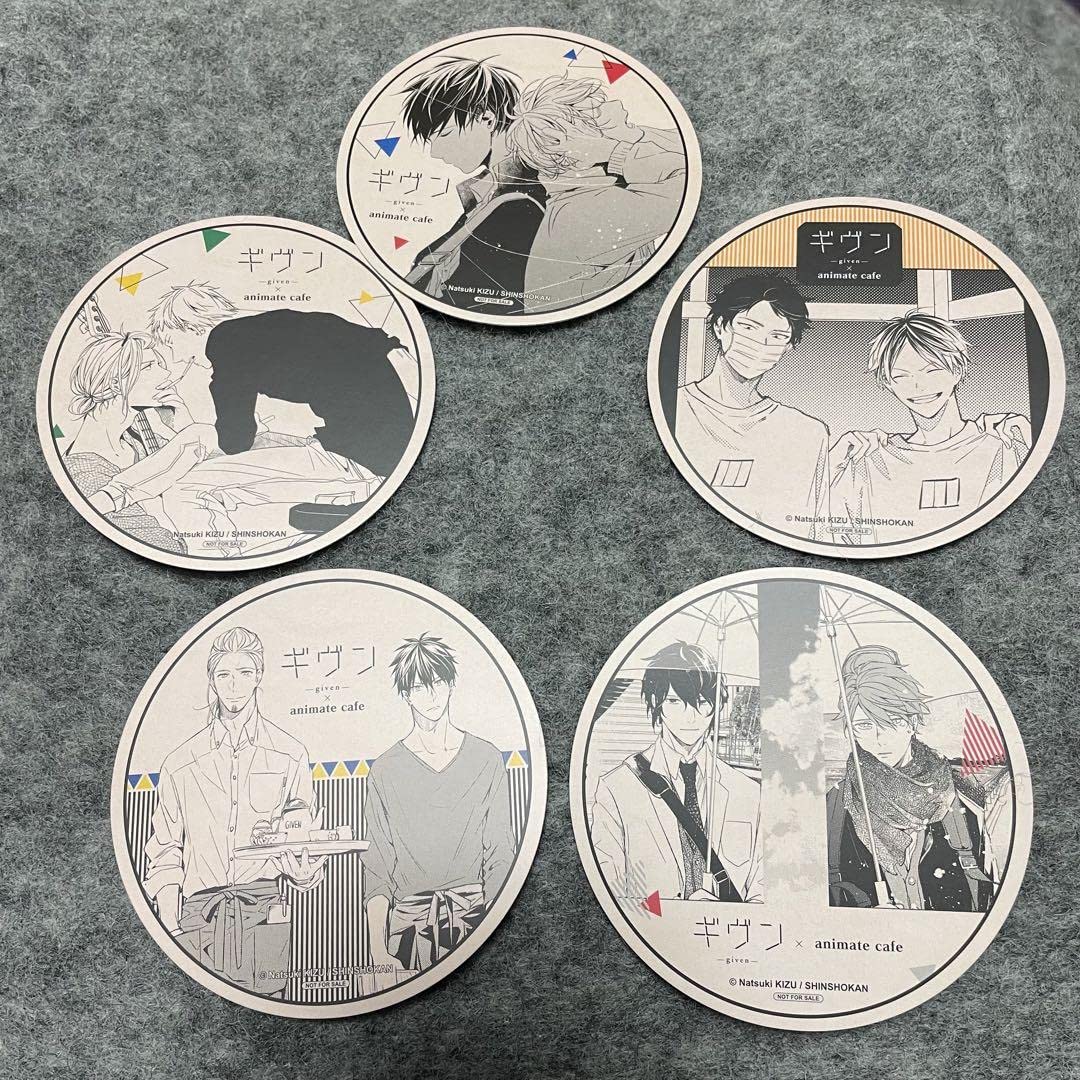 Amazon.co.jp: ギヴン アニメイトカフェ アニカフェ 特典