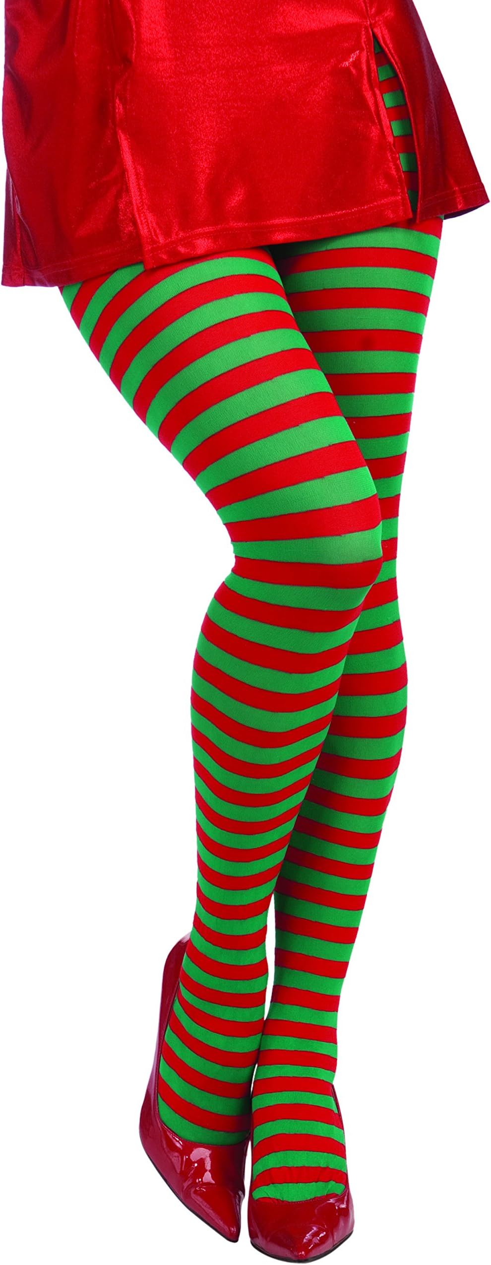 Novelties Women's Adult Christmas Striped Tights