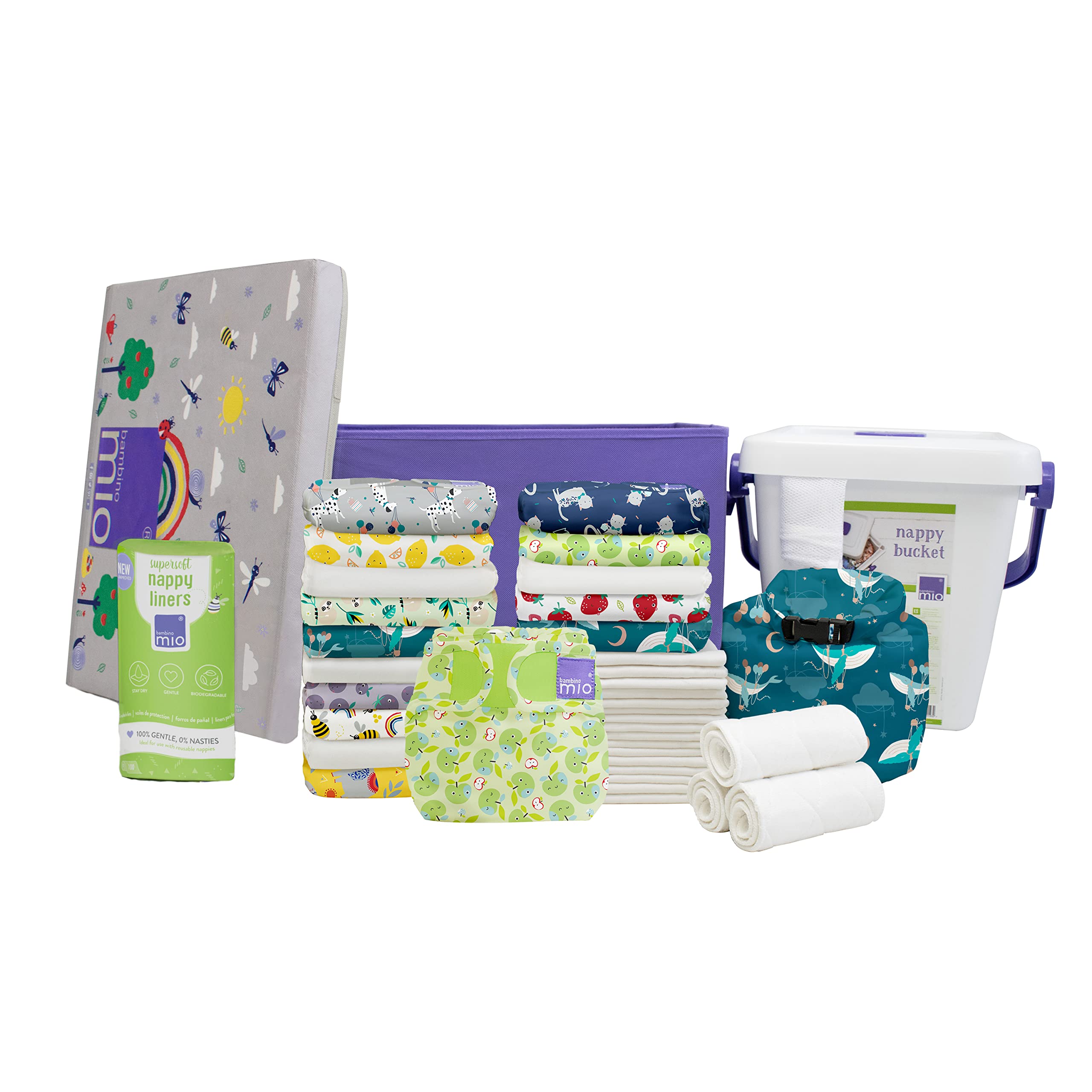 Bambino Mio, Mioduo Set Completo di Pannolini Lavabili