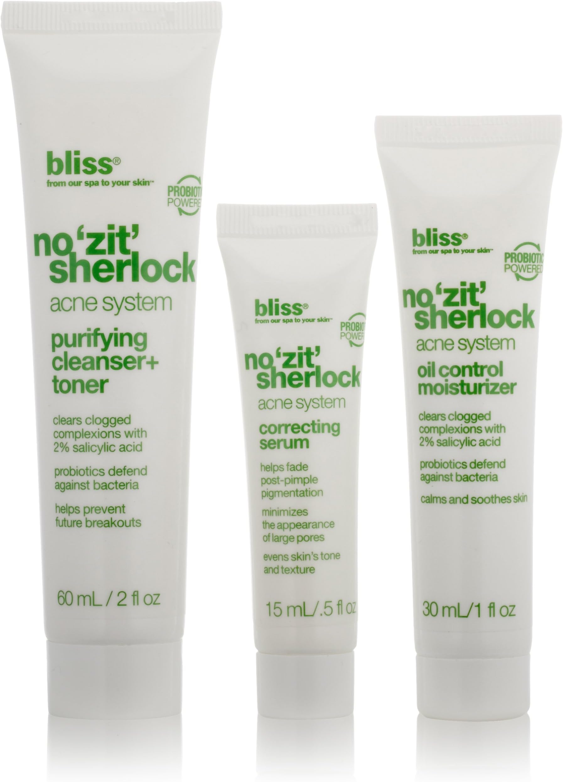 bliss No 'Zit' Sherlock Acne System
