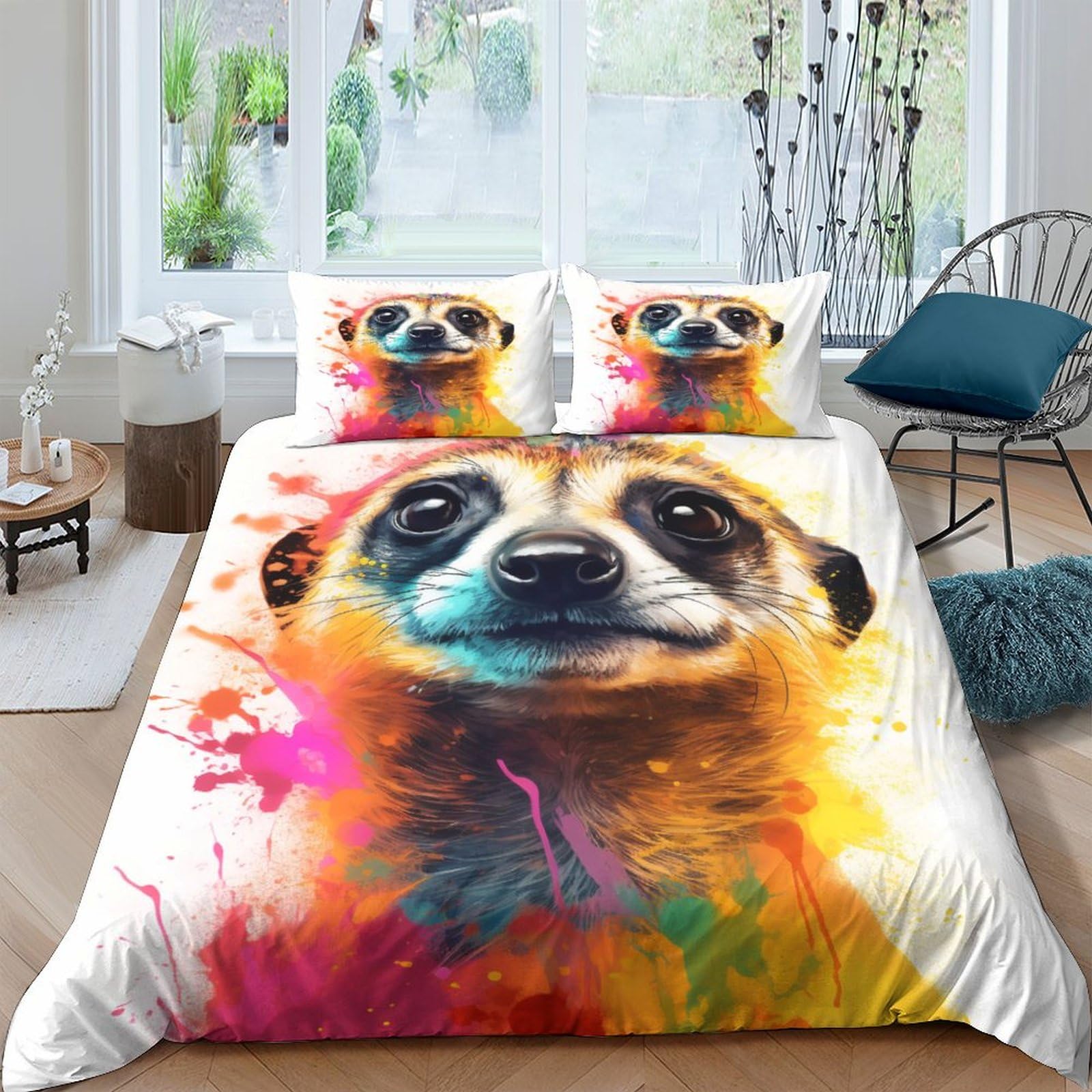 Housse de couette enfant 3D Animals pour transformer la chambre en espace de jeu
