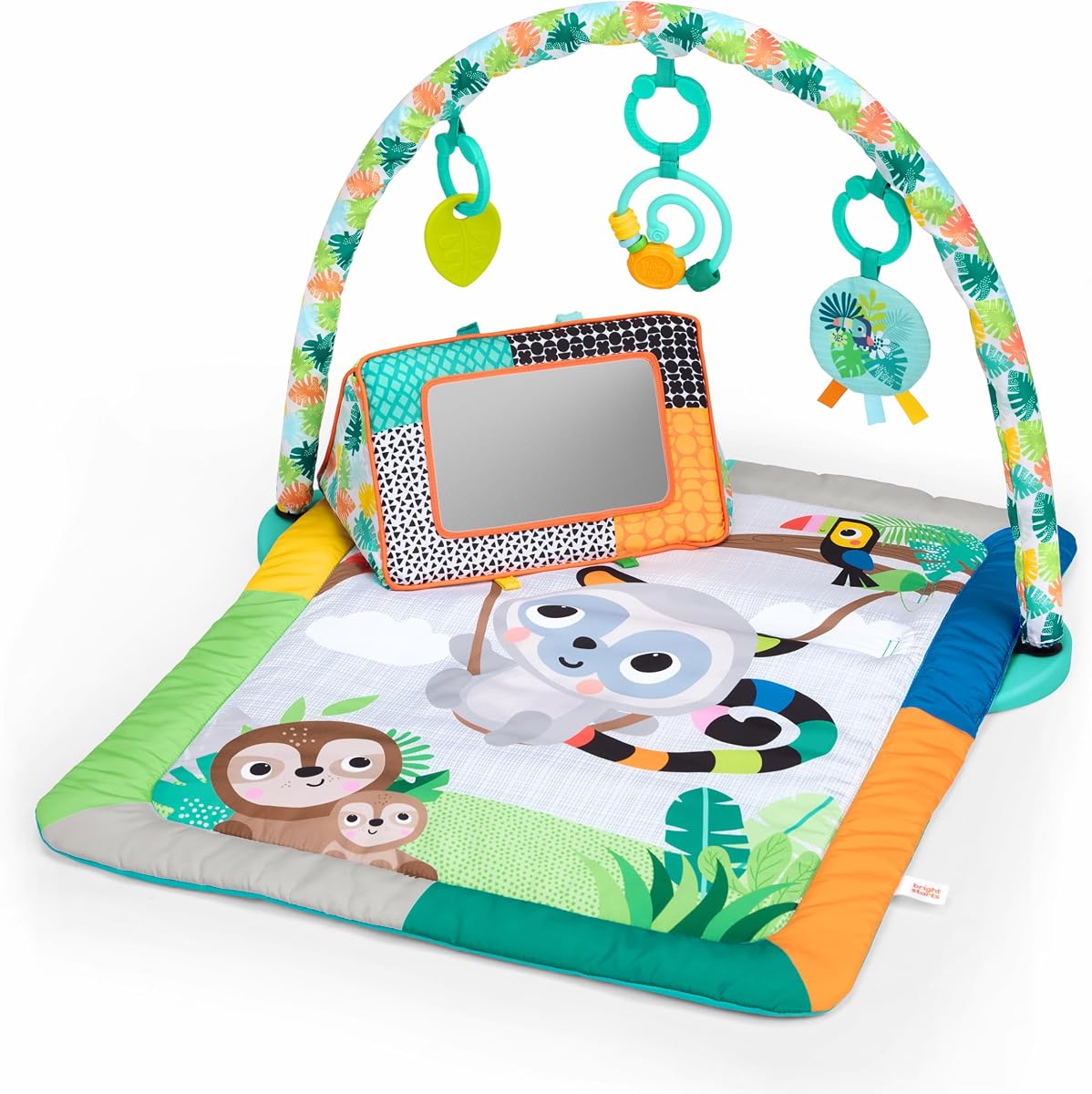 Tropical Treetop Baby Activity Gym & Tummy Time Mat, Ages Newborn & Up