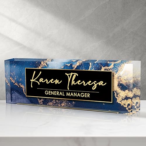 Miniatura 14 de Placa de nombre de oficina personalizada, regalos personalizados para mujeres y hombres, regalos de agradecimiento para empleados, jefes, jamaica