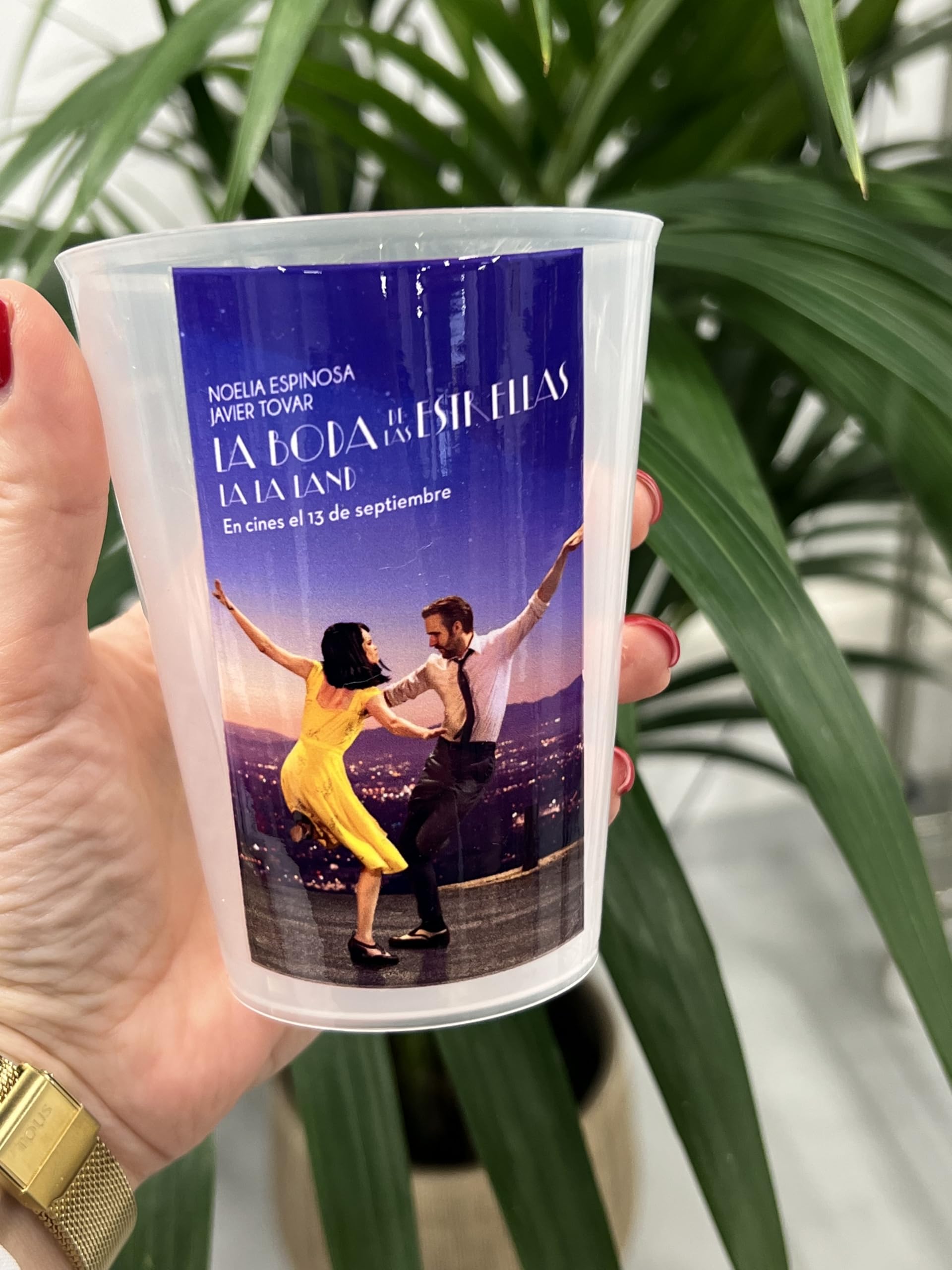Uvimark | 25 Vasos Reutilizables Personalizados para Festivales, Bodas y Eventos, Con Tu Diseño. Vasos de Plástico Personalizados a Todo Color
