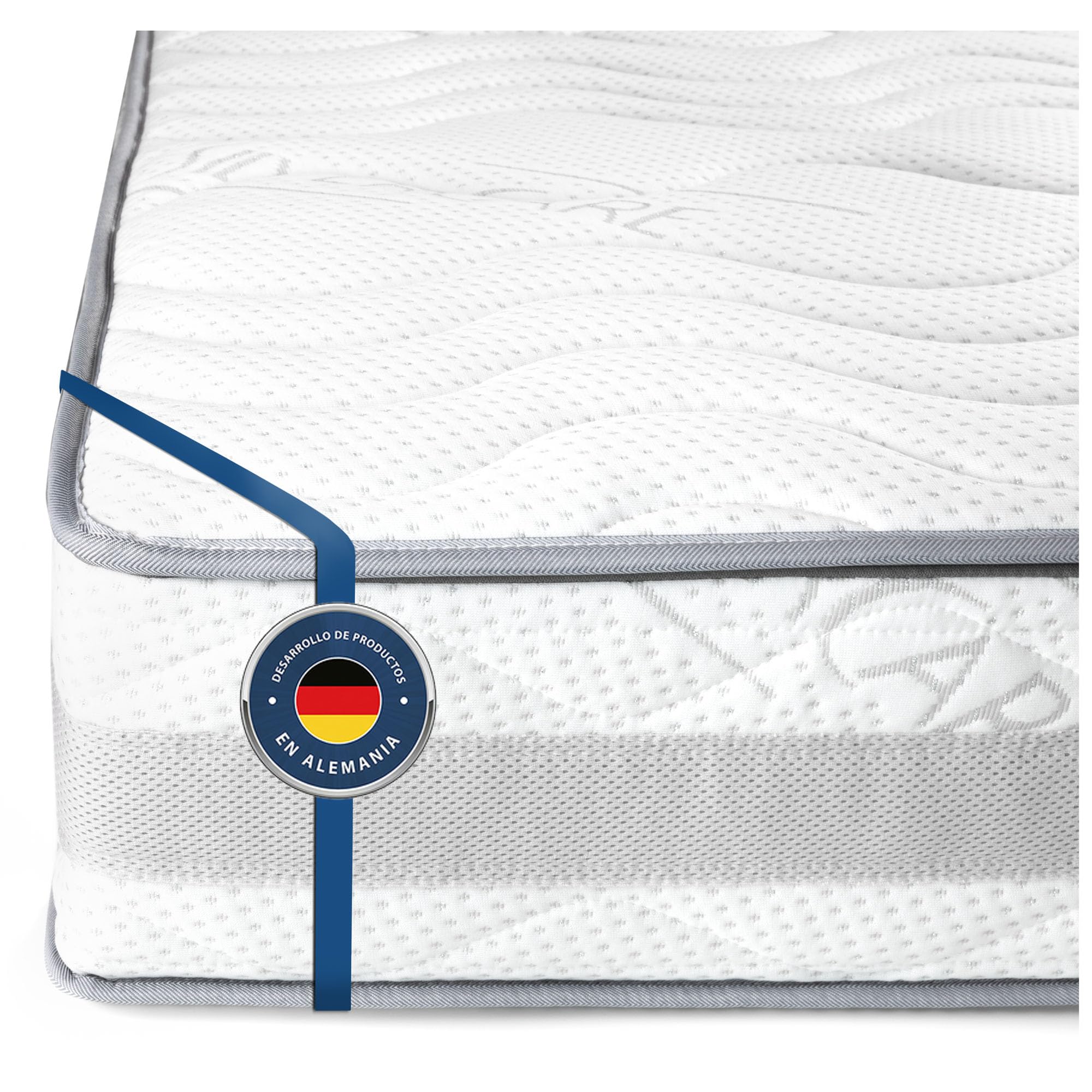 Colchão de espuma HR firme BMM Comfort 23 com 7 zonas
