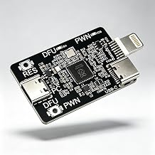 RP2350A DFU Development Board with USB-C and Lightning Interface, Reset & DFU Buttons, Electronic Hardware Debug Tool, Set of 50
