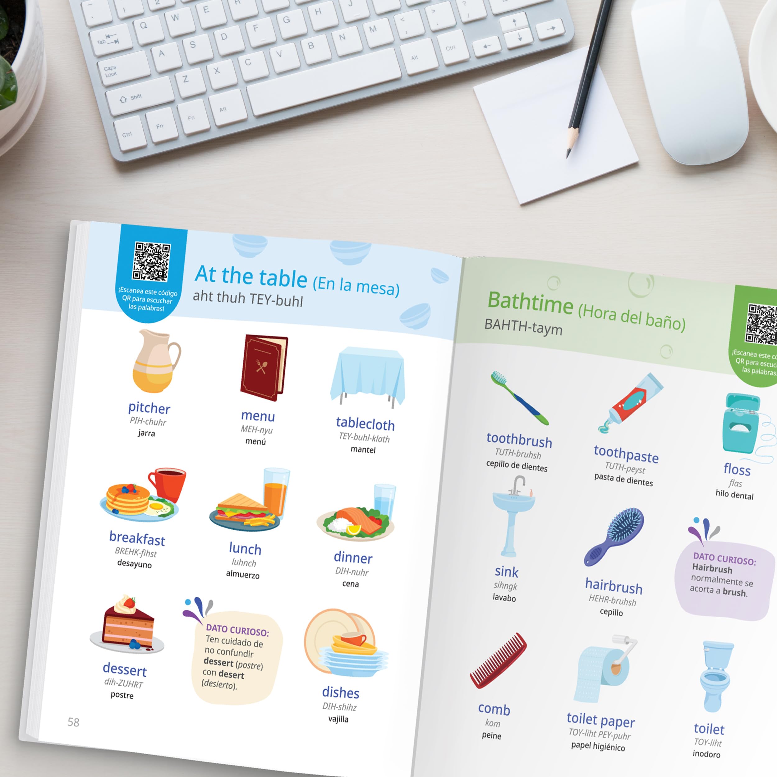 Rosetta Stone Ingles: Diccionario visual (Rosetta Stone Picture Dictionaries) (English and Spanish Edition) - Image 7