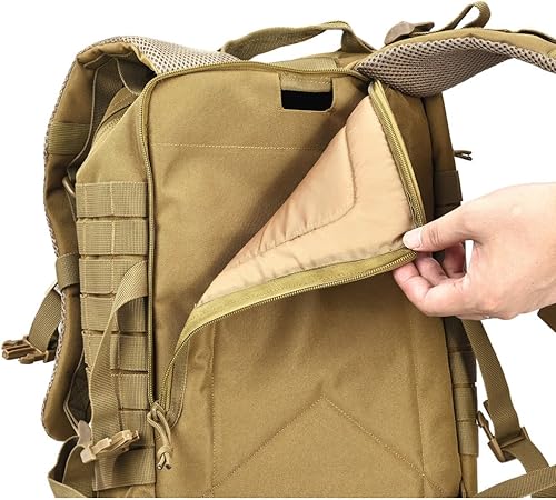 Miniatura 7 de REEBOW GEAR Mochila táctica militar, pequeña mochila de asalto Molle del ejército, mochila para insectos