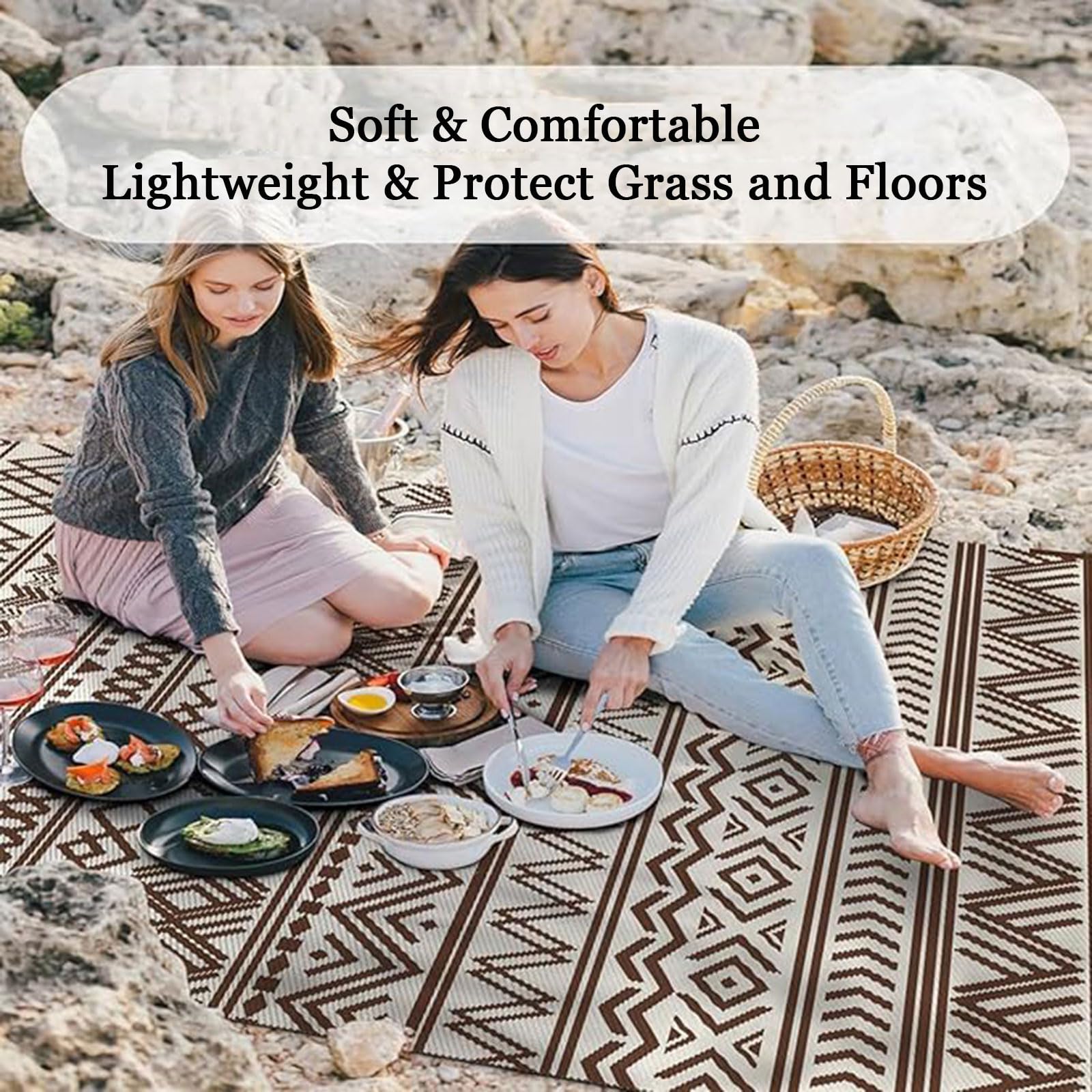 ZTGL Nowoczesny geometryczny dywan zewnętrzny, dywaniki do salonu i sypialni na patio, dywan antypoślizgowy do kuchni i jadalni, dywaniki do ogrodu,A,200x300cm