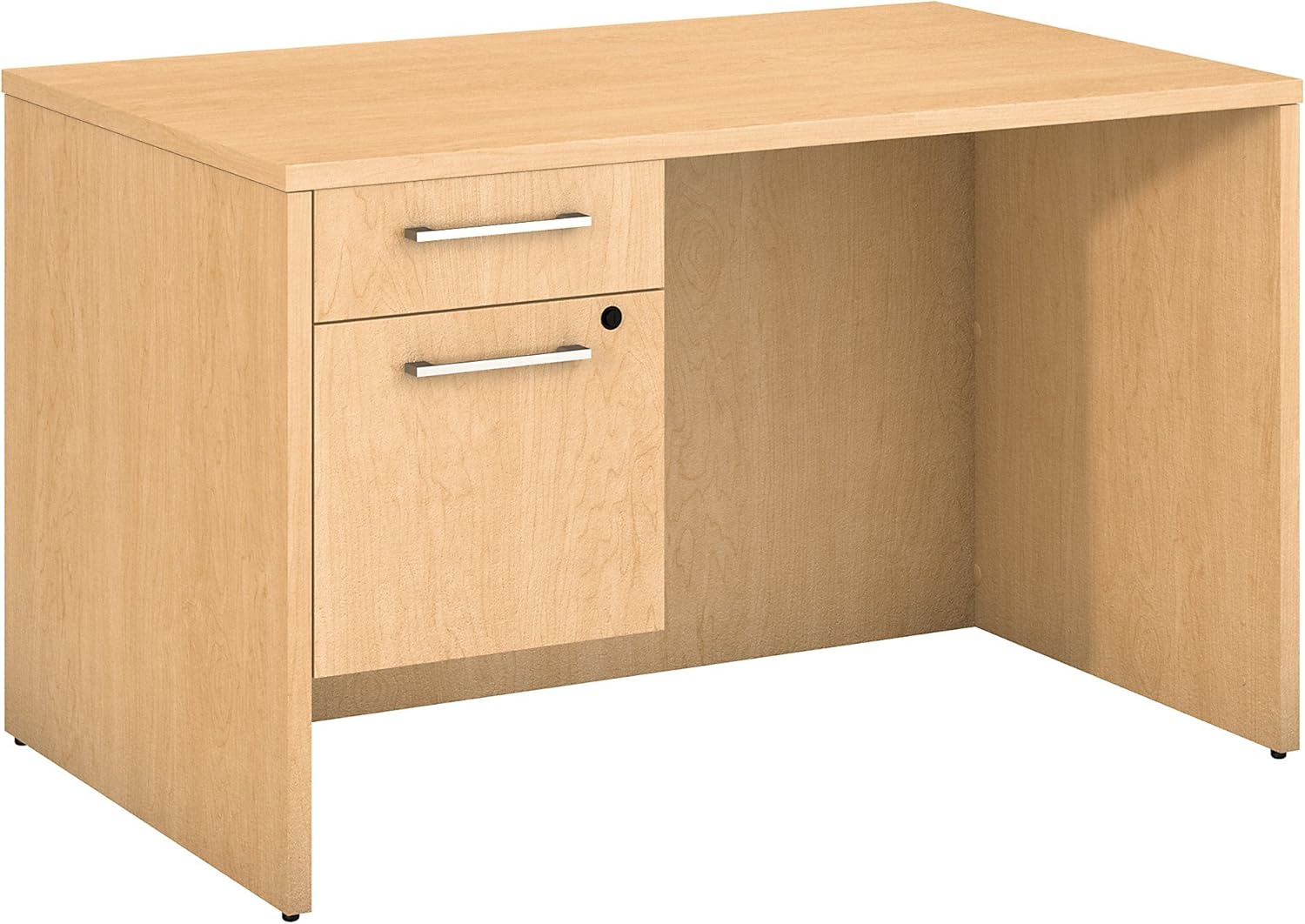 Bush Business Furniture 300 Series 48W x 30D Natural Maple