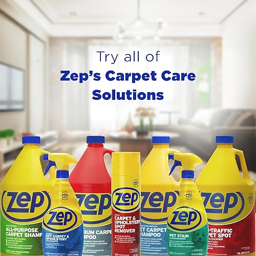 Miniatura 8 de Zep ZUPXC320 - Champú para alfombras de primera calidad, 2.5 galones (caja de 2), limpieza profunda y eliminación de manchas, para máquinas de