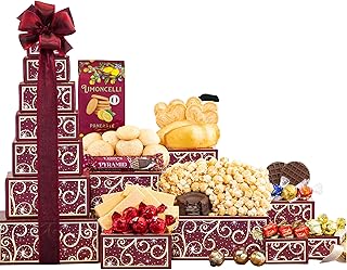 Wine Country Gift Baskets the Tower of Sweets Gift Tower