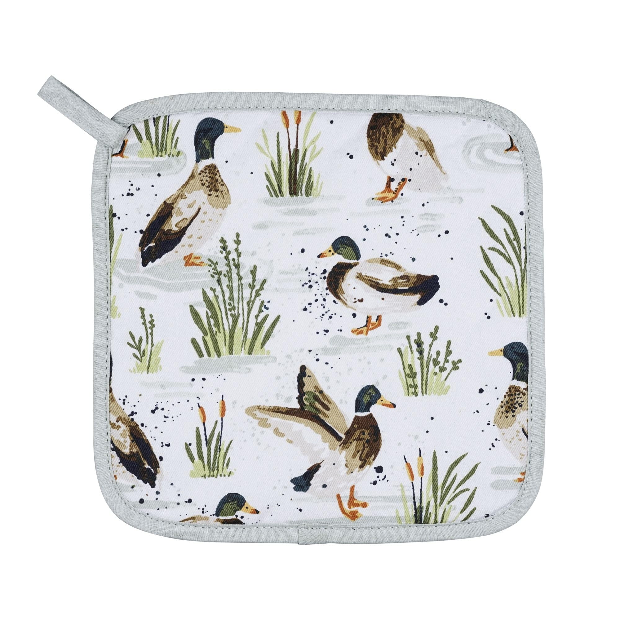 Ulster Weavers ~ FARMHOUSE DUCKS ~ pot grab  BNWT countrycore country kitchen