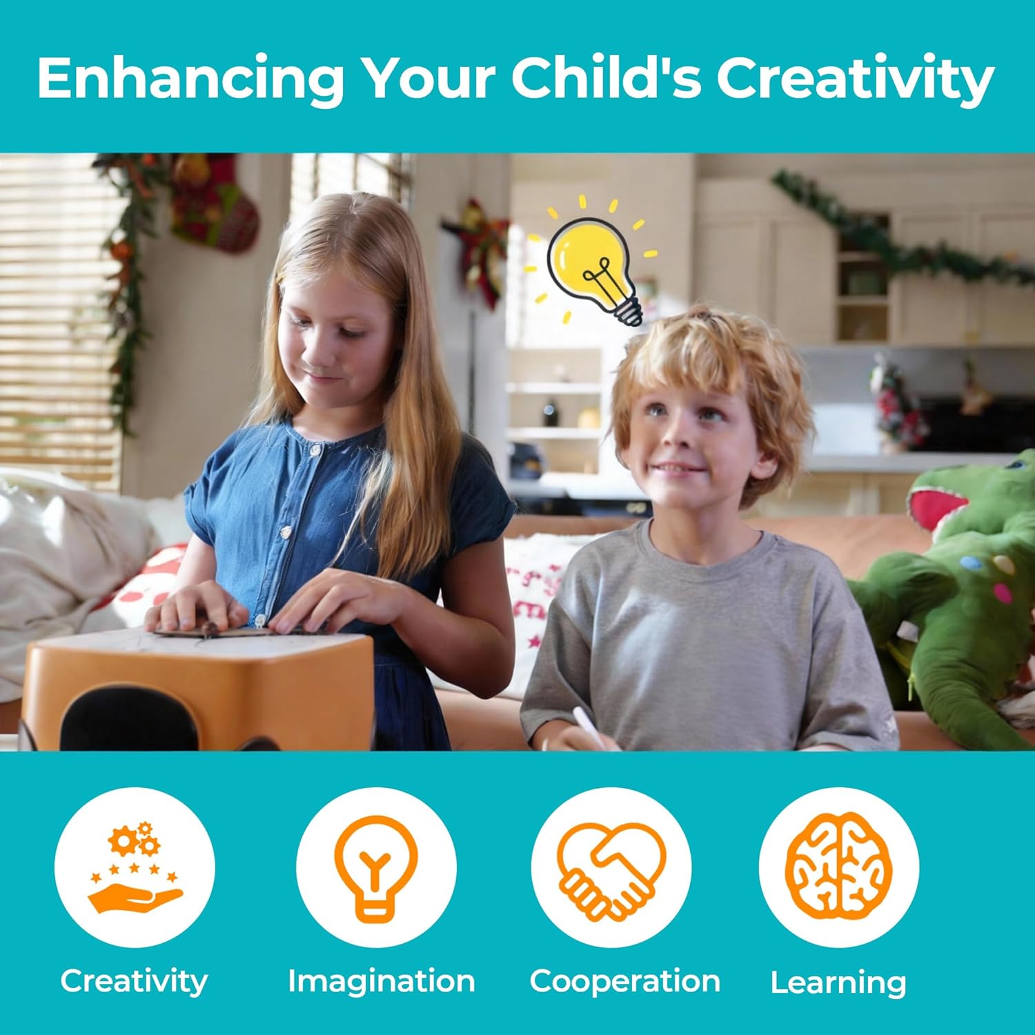 ACMER Cardboard Tools for Kids, Safe DIY Cardboard Construction Tool Kit, Cardboard Cutter for Kids Toy for Boys and Girls, Perfect for Family, Friends, Creativity Projects 3D Models