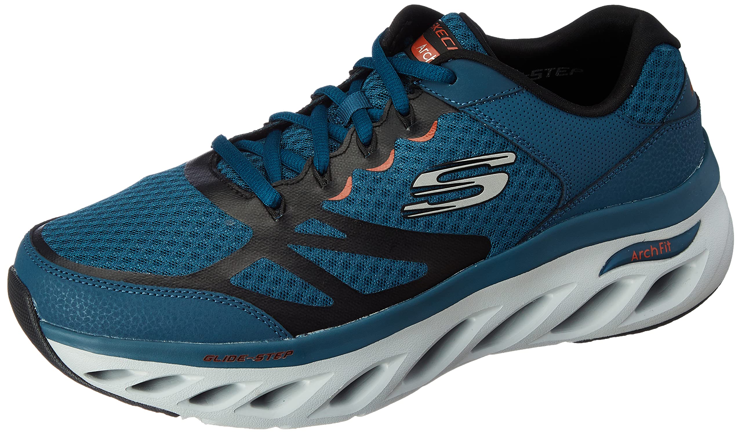 See full amazon price history chart for Skechers Mens Arch FIT Glide-Step TPBR Casual Shoe - 9 UK (232320) Blue/Orange Skechers Mens Arch FIT Glide-Step TPBR Casual Shoe - 9 UK (232320) Blue/Orange (B0B4DJBFN8) Amazon Price History, Amazon Price Tracker