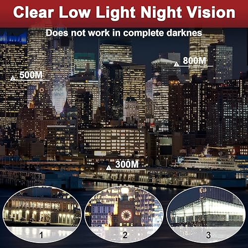 Miniatura 4 de Telescopio monocular de 12 x 50 pulgadas para teléfono inteligente monoculares de alta potencia para adultos con trípode y adaptador de teléfono