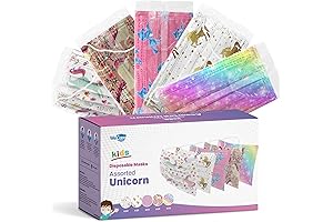 WECARE Unicorn Disposable Face Masks For Kids