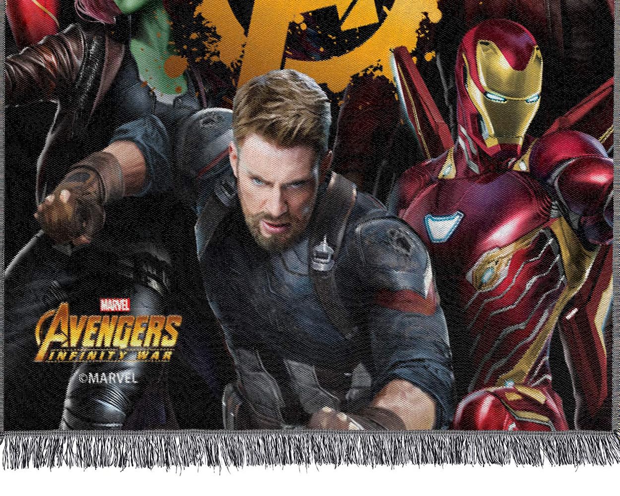 Amazon.com: Northwest Avengers Woven Tapestry Throw Blanket, 48