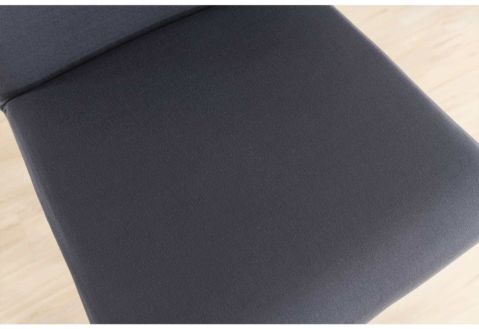 Housses de Chaise Hautes Housse de Tabouret de Bar Housses de Chaise de Bar Extensible Couvre Chaises Hautes Housses Tabouret de Salle à Manger Lot de 6 Gris foncé