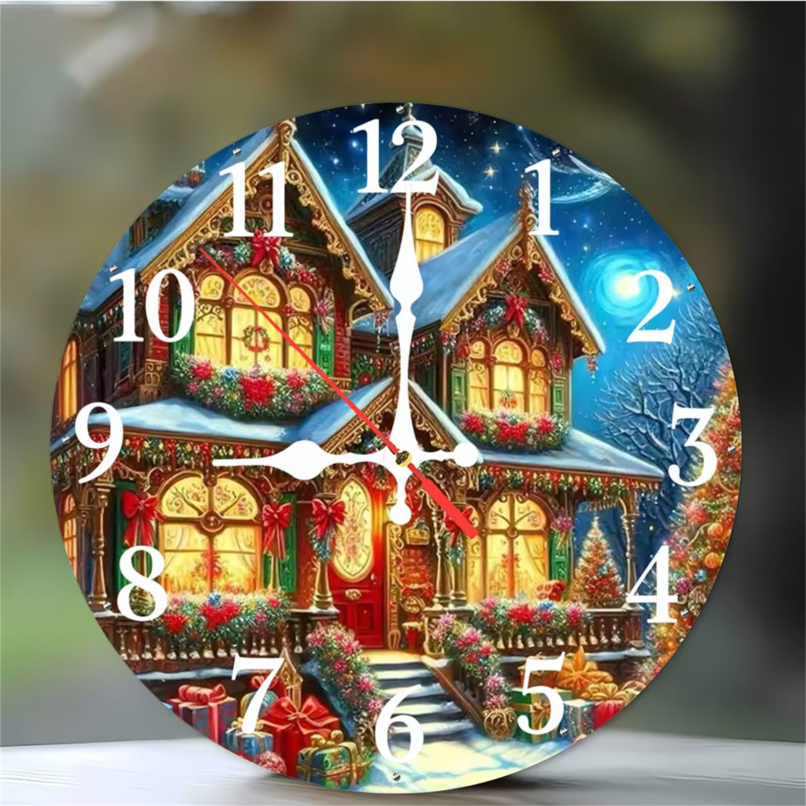 Horloge murale sans bruit pour éliminer le tic-tac agaçant à la maison