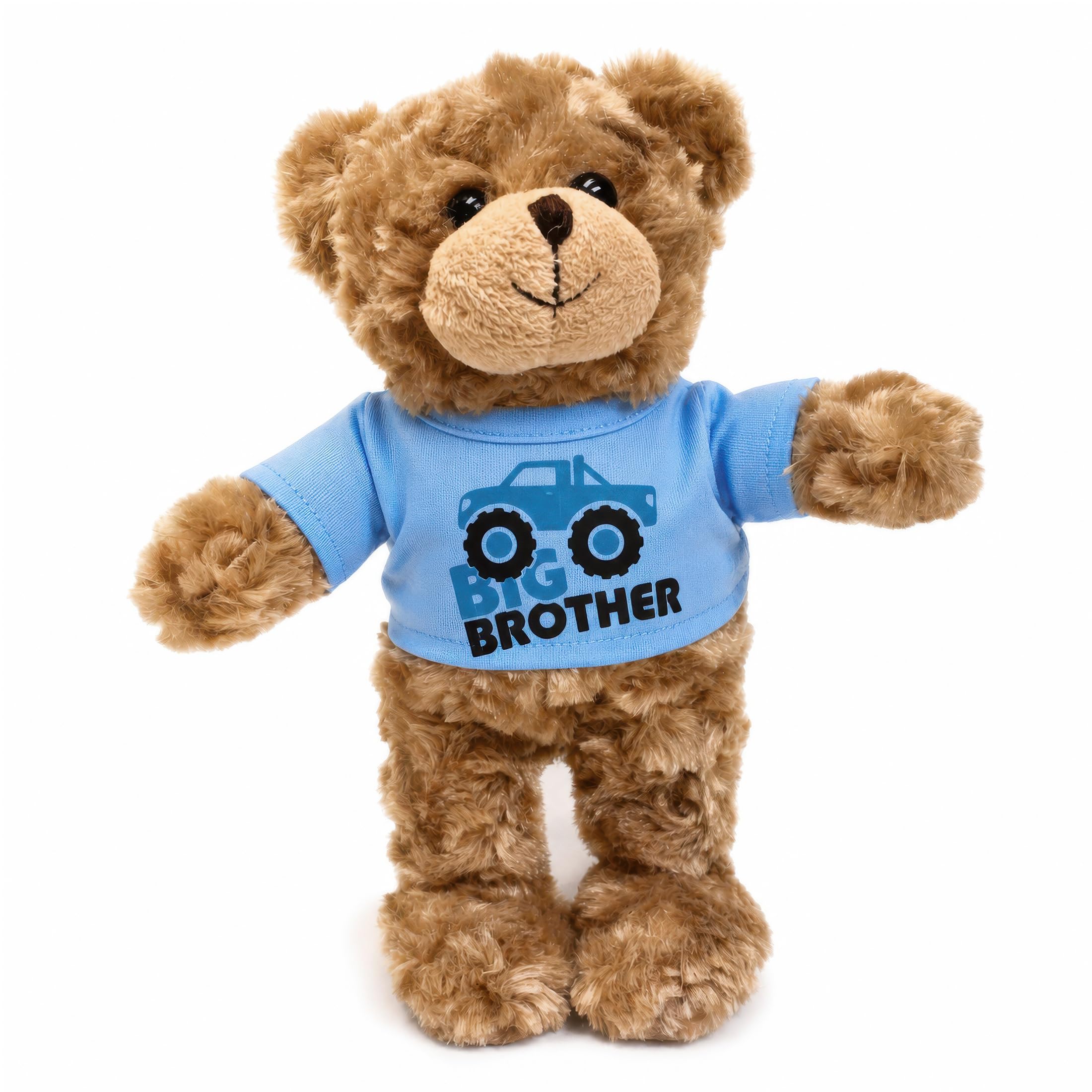 Jolitee Big Brother Teddy Bear Stuffed Animal, Big Brother Gifts for Toddler Boy Plush Toys, 12 Inches