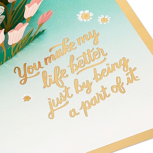 Miniatura 4 de Hallmark Signature Paper Wonder - Tarjeta desplegable para el día de la madre (Thankful for You) para Pascua, amistad, agradecimiento
