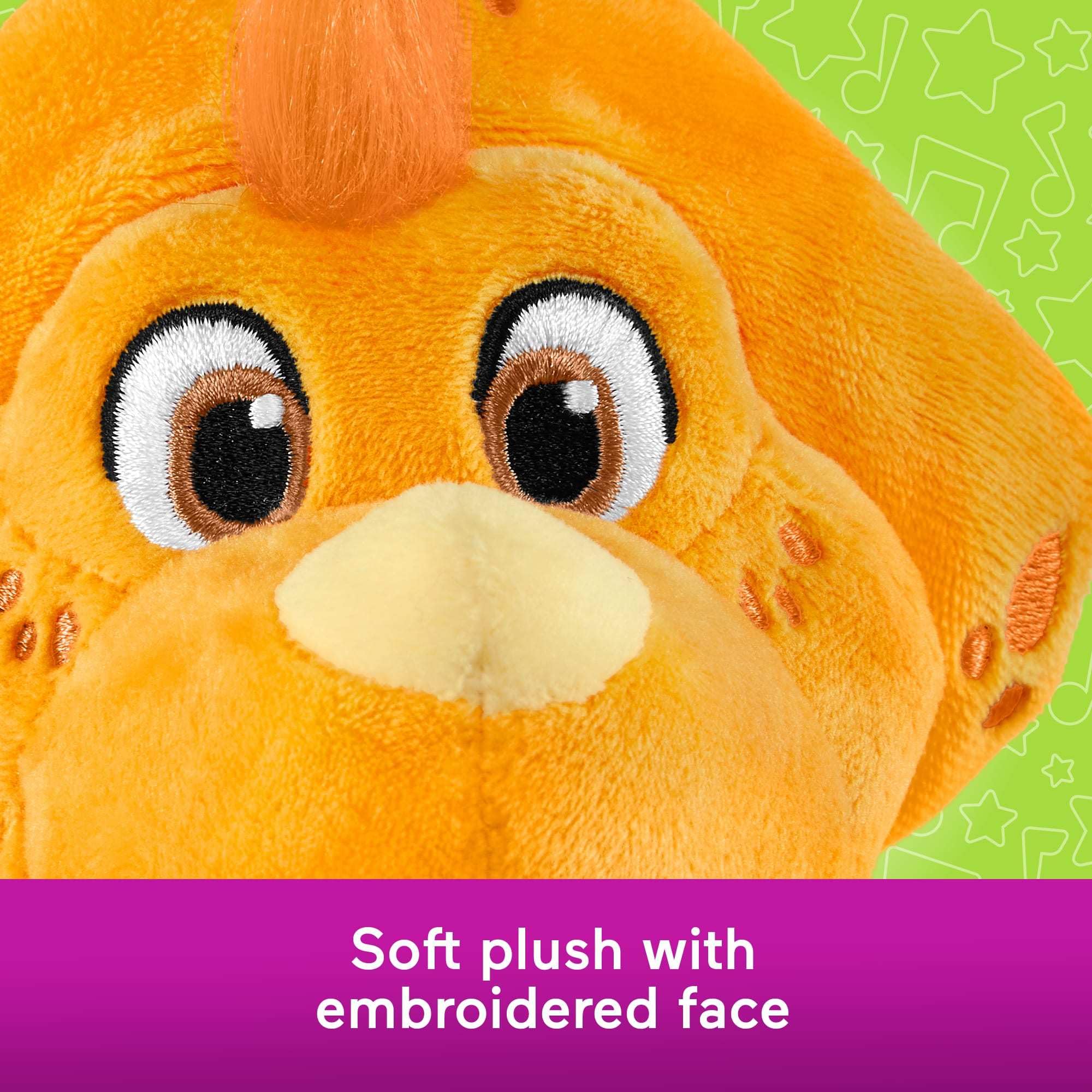 Barney Fisher-Price World Toddler Toys Plush Character Collection for Preschool Kids Ages 2+ Years, Each Sold Separately, HVF42 - Image 3
