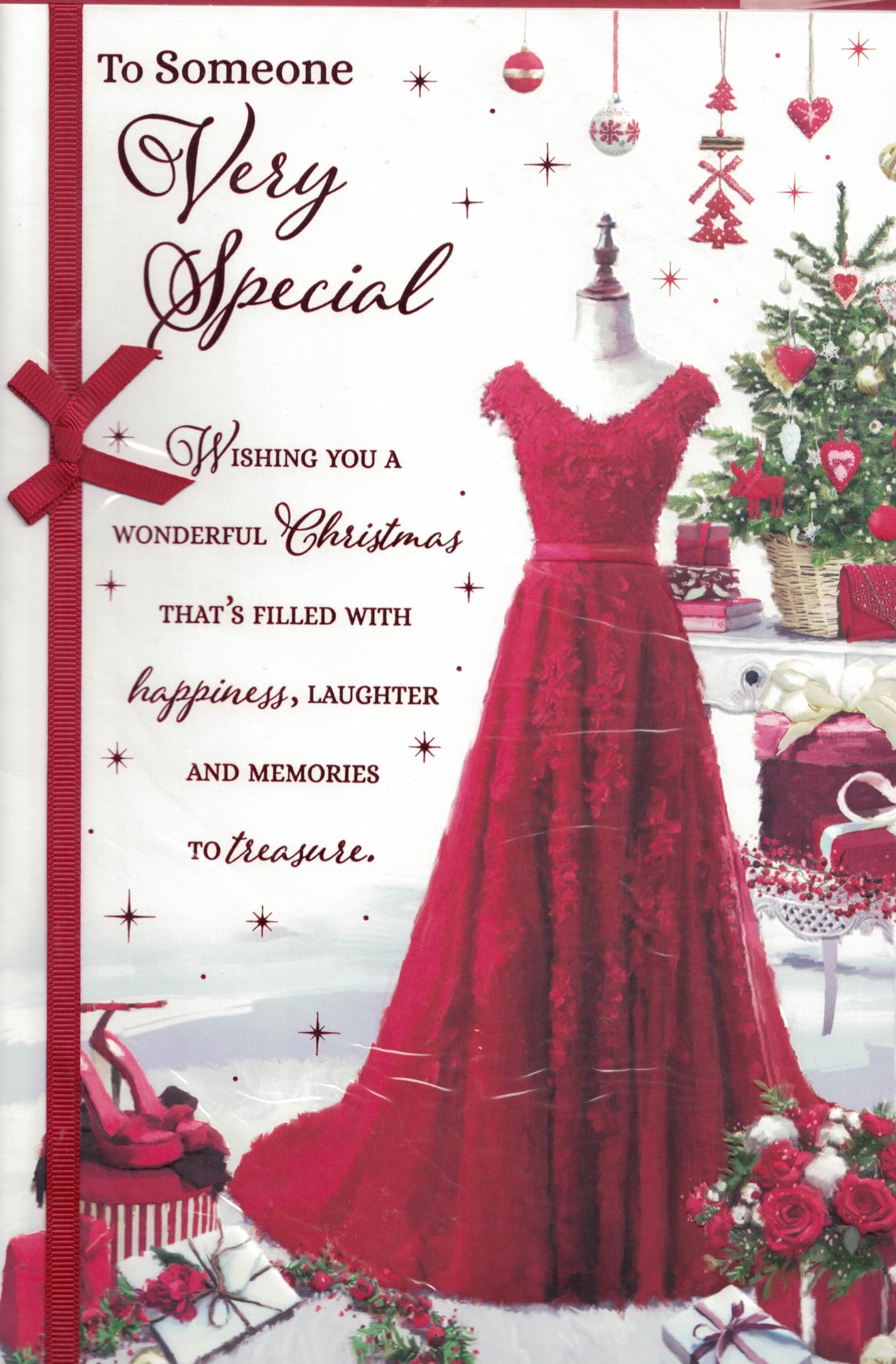 to Someone Very Special Christmas Card - Merry Christmas Large Card - 8 Pages