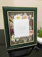アンティーク雑貨 Shappy Green  velvet photo frame. アンティーク雑貨 Shappy Green velvet photo frame. Stunning