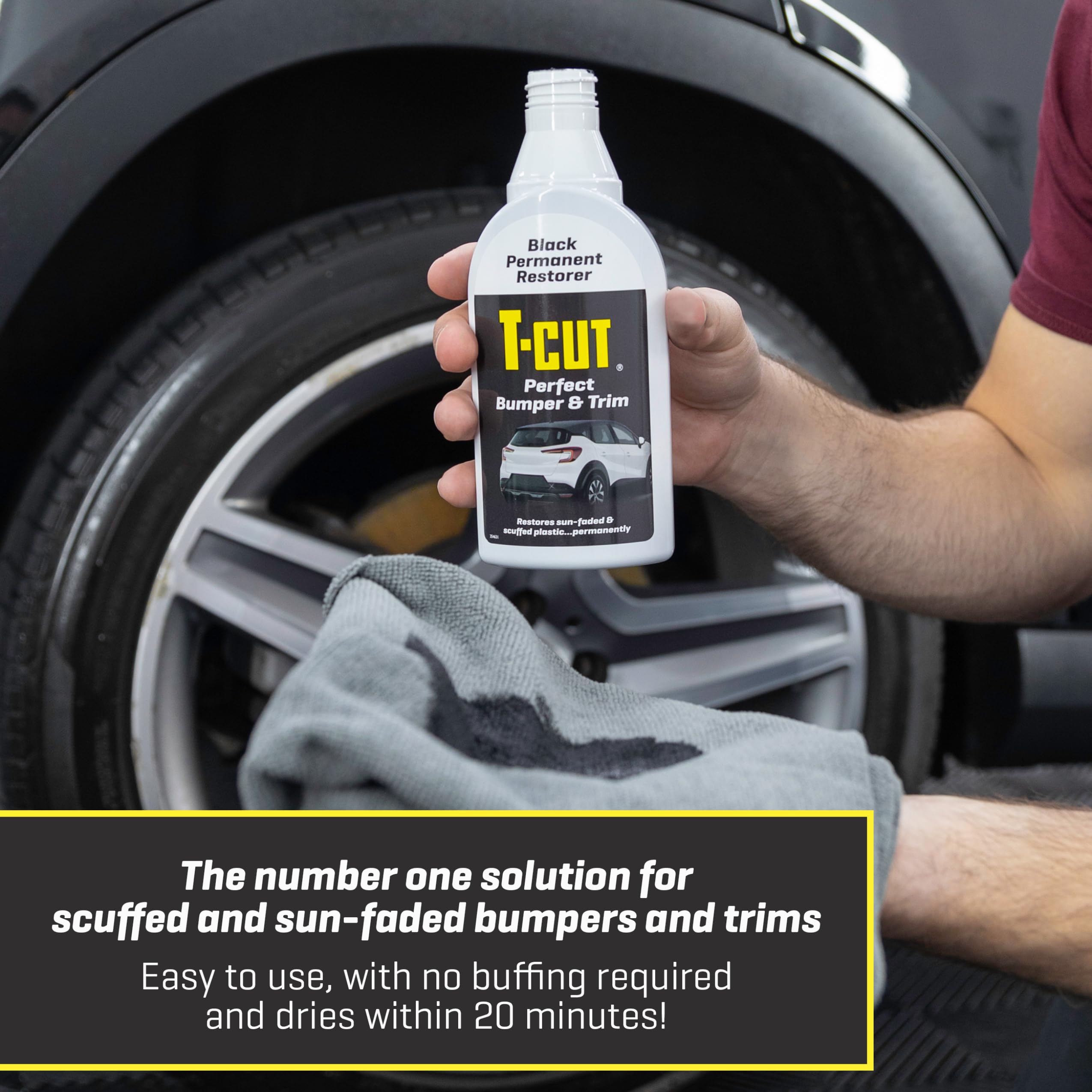 t cut bumper dressing Amazon.com: T-Cut Perfect Bumper & Trim, Black Permanent Restorer, 11.83 fl  oz : Automotive