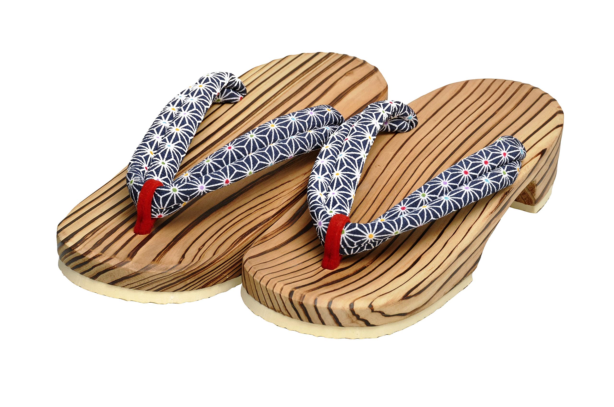 Sakai Sangyo Hita Cedar Women's Ukon Geta Charred Yukata Clogs Japan