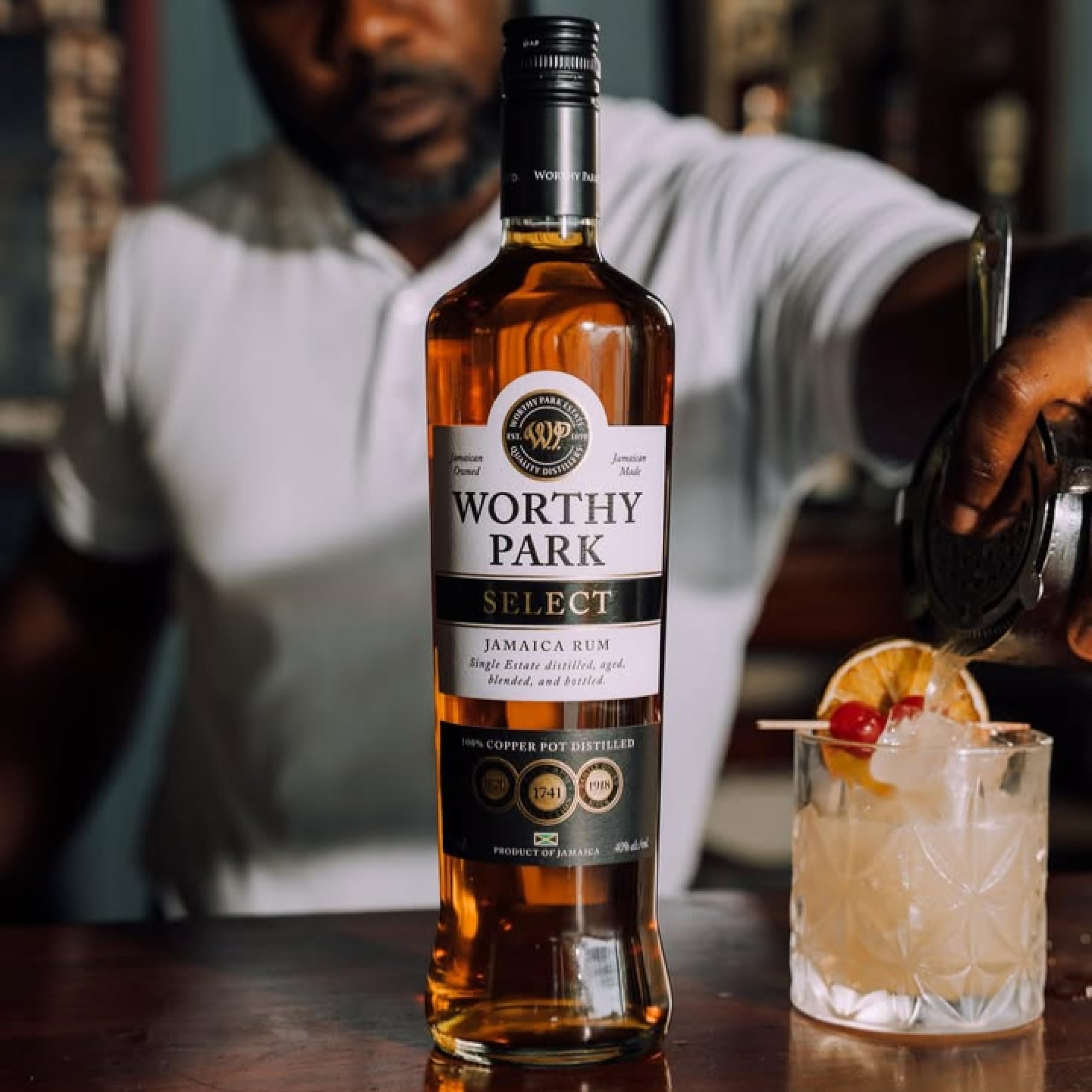 Worthy Park Select Jamaican Rum 70cl, 40% ABV – Estate-Blended