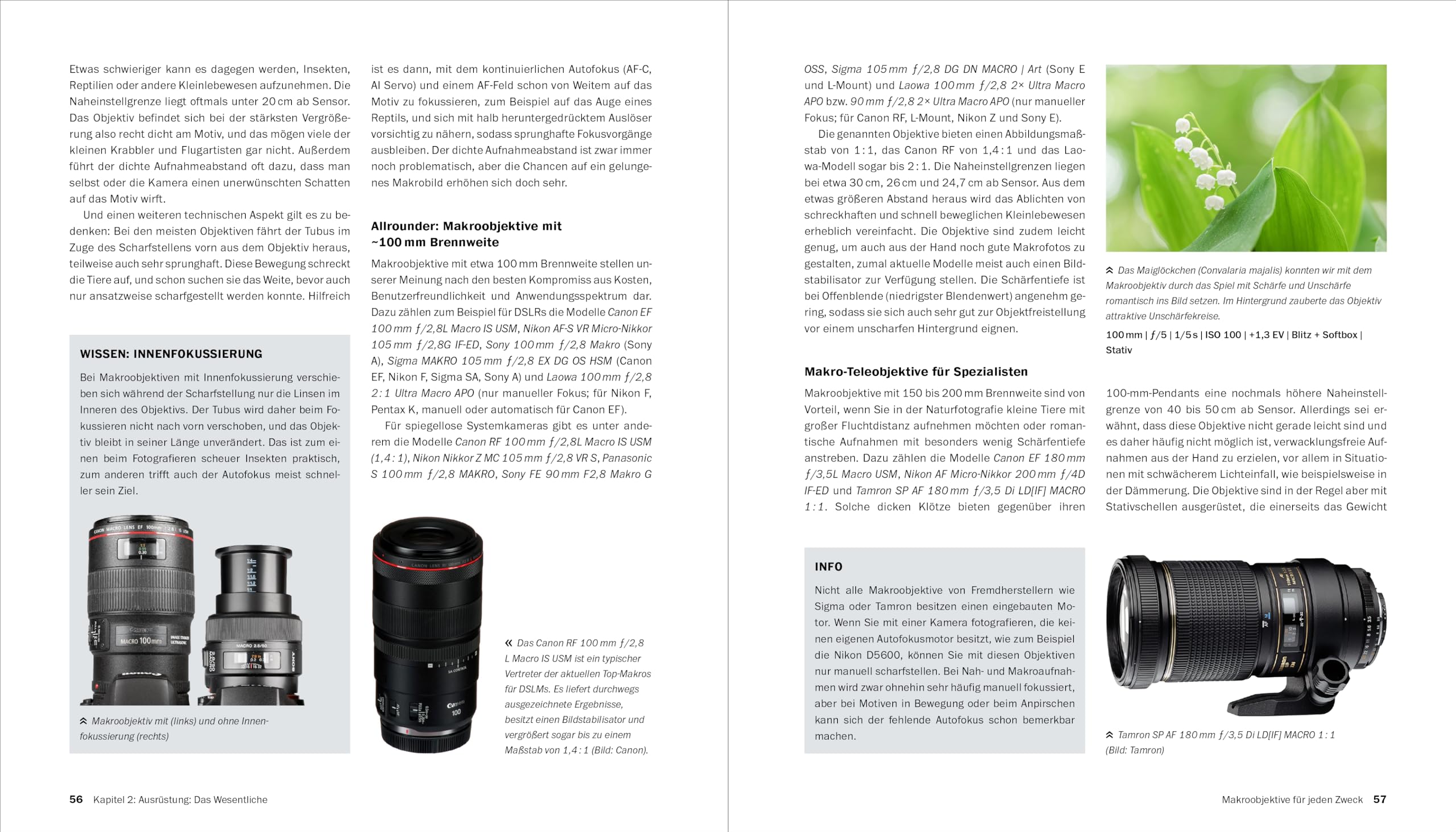 Makrofotografie: Die große Fotoschule. Pflanzen, Insekten und Objekte fotografieren. Ausrüstung, Technik, Bildgestaltung, Motivideen (Auflage 2024)